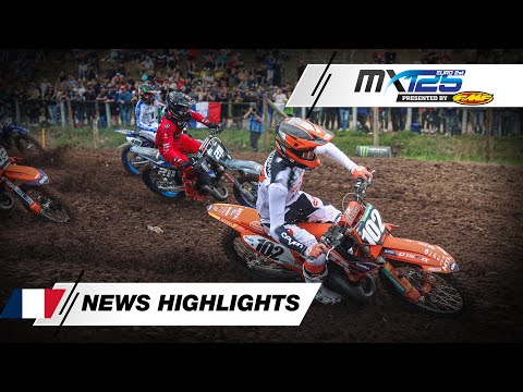 News Highlights EMX125 Presented by FMF Racing Race 1 | 2025 MXGP of France