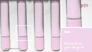 Saia para Berço Mimos Rosa | Ref: 54211