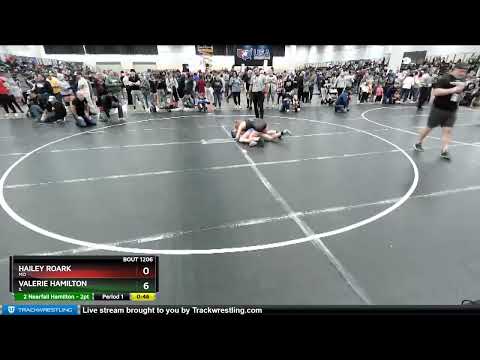 138 Lbs Champ. Round 2 - Valerie Hamilton, IL Vs Hailey Roark, MO 539e