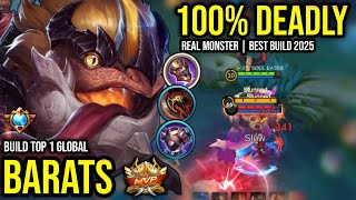 Download lagu BARATS BEST BUILD 2025 | BUILD TOP 1 GLOBAL BARATS GAMEPLAY | MOBILE LEGENDS✓ mp3