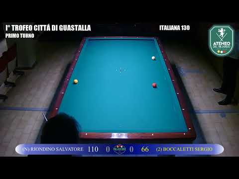 Riondino Salvatore VS Boccaletti Sergio - I° Trofeo Città di Guastalla