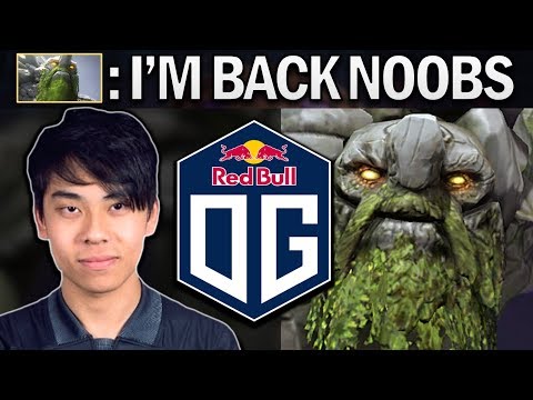 OG.ANA TINY - EVERYONE IS EXCITED TO SEE HIM - DOTA 2 7.24 GAMEPLAY