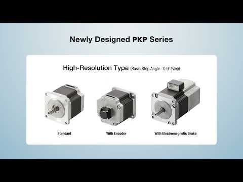 2 - phase stepping motor (pkp series), step angle: 1.8 degre...