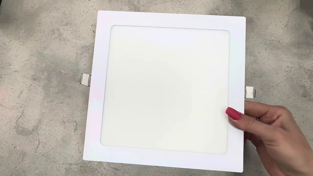 Врезная светодиодная панель LEZARD 18W 1440Lm 4200K квадрат 442RKP-18