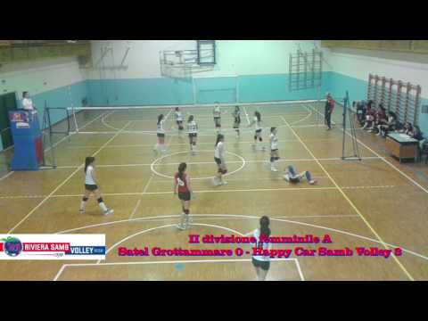 Samb Volley Seconda Divisione femminile: la squadra A vince facile alle "Grotte"