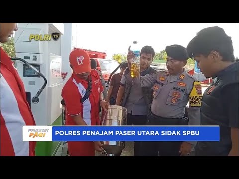 POLRES PENAJAM PASER UTARA PANTAU SPBU