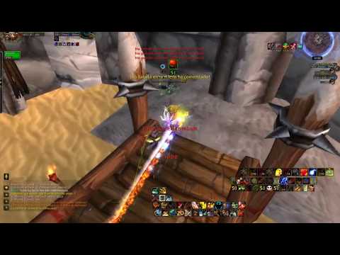 Wow Vendetta custom MOP Fury Warrior vs Lock