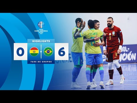 BOLIVIA 0-6 BRASIL | HIGHLIGHTS | CONMEBOL COPA AMÉRICA FUTSAL 2026™