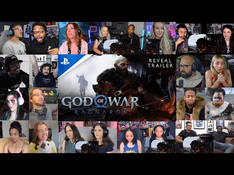 God of War Ragnarok Gameplay Reveal Trailer Reaction Mashup
