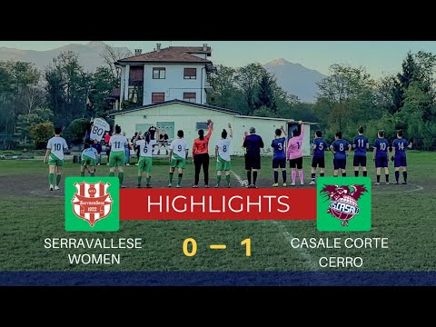 Serravallese Women - Casale Corte Cerro 02-11-2024 [HIGHLIGHTS]