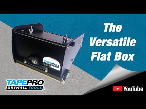 The Versatile Tapepro 150mm Flat Box