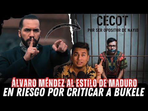 ALVARO MENDEZ'S FUTURE AS AN OPPONENT OF NAYIB BUKELE, IN THE STYLE OF NICOLAS MADURO: JAIL!