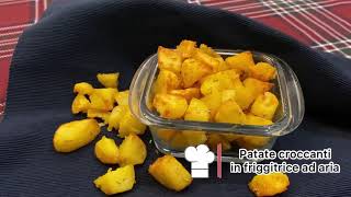 Ecco l’ingrediente segreto per PATATE CROCCANTI in friggitrice ad aria • meglio che al forno •