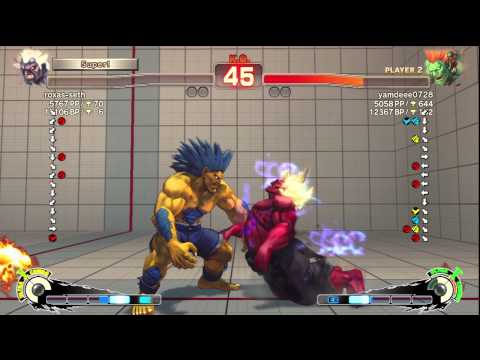 Roxas (Oni) vs. yamdeee0728 (Blanka) - SSF4 AE 2012
