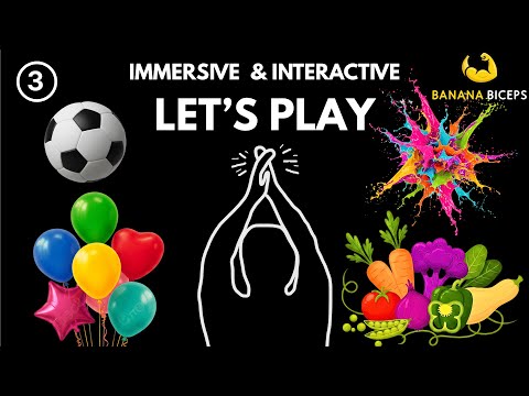 Immersive Interactive Warm-Up 3 Full - Viral Game Funny Long Version | Video 3 of 10 | Banana Biceps