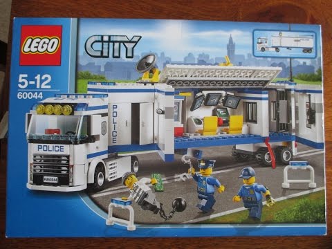 Lego City "Mobile Police Unit" Set 60044 Speed Build