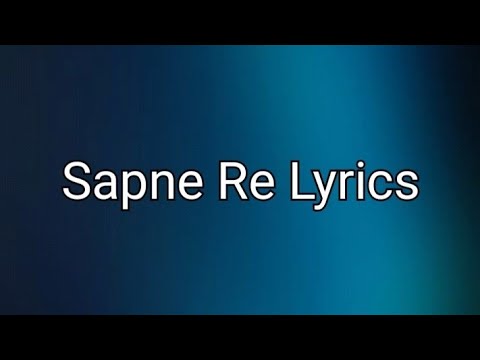 Sapne Re full song with Lyrics | Secret Superstar