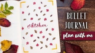 Oktober PLAN WITH ME | deutsch | Bullet Journal 2018