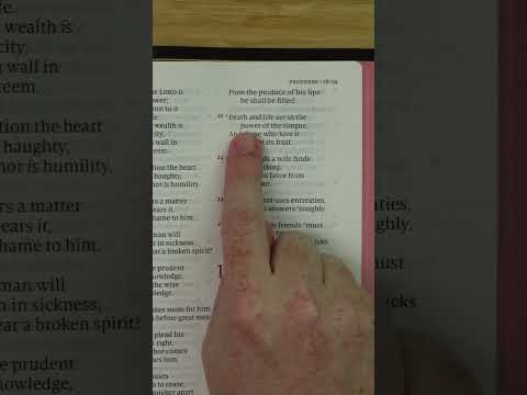 Proverbs 18:21 • Bible Verse of the Day