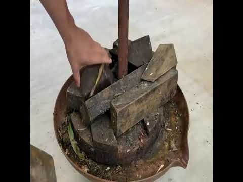 Antique Grape Press Restoration