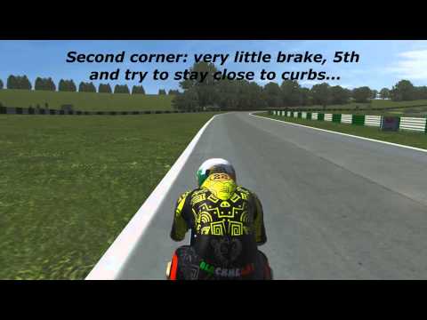 GP Bikes - Setup and Fast Lap for Mallory Park on msm 125RR
