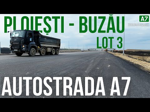 AUTOSTRADA A7 #324 | Lucrări zona Nod rutier DN2 Spătaru | Ploiesti-Buzău Lot 3 05.04.2025