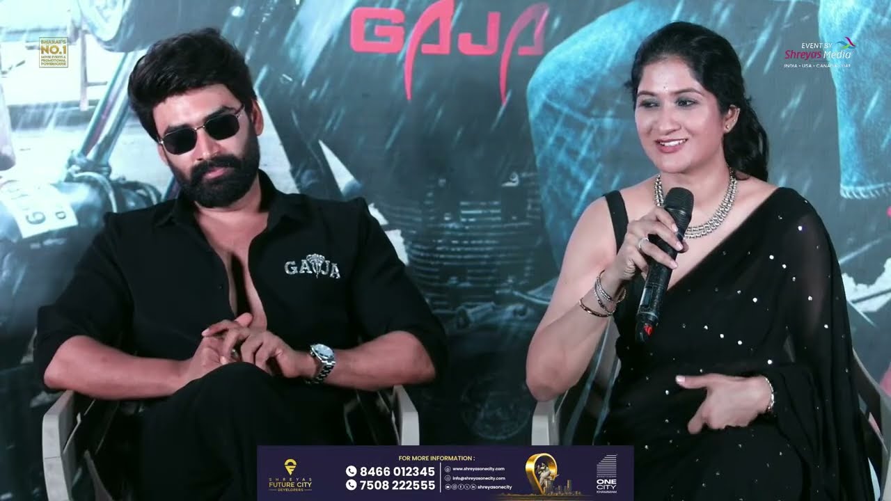 Q&A With Media at Gaja Teaser Launch Event | Shreyas Media