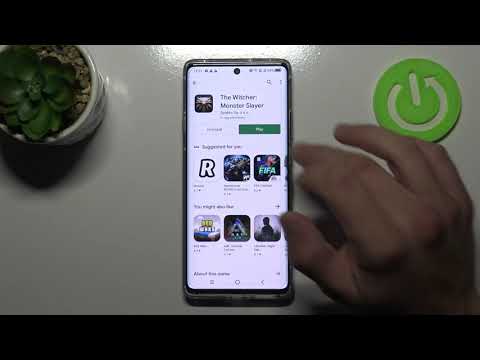 How to install Witcher Monster Slayer through Play Store on TCL 20 Pro – Installation Tutorial