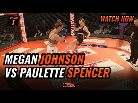 Megan Johnson Vs Paulette Spencer | Caged Steel 27 #cagedsteel27
