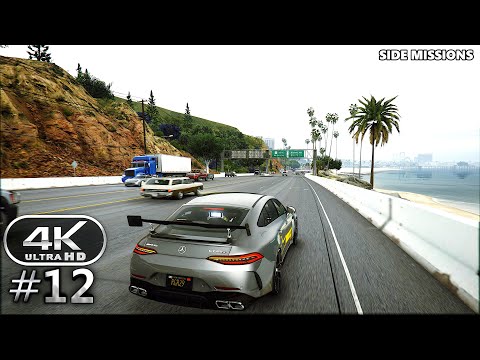 Grand Theft Auto 5 Gameplay Walkthrough Part 12 Side Mission - GTA 5 PC 4K 60FPS (No Commentary)