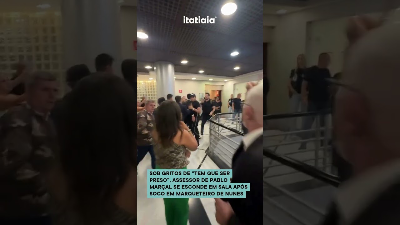 SOB GRITOS DE 'TEM QUE SER PRESO', ASSESSOR DE MARÇAL SE ESCONDE EM SALA APÓS SOCO EM DEBATE