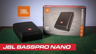 JBL BASSPRO NANO Active Compact Car Subwoofer | Car Audio & Security