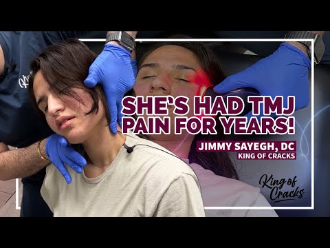 She’s had TMJ pain for YEARS 😱