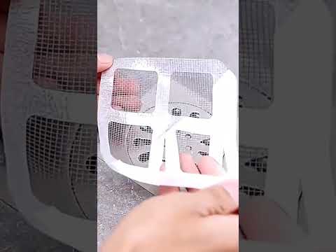 SHOWER DRAIN HAIR CATCHER STICKER