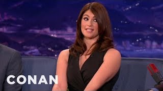 Gemma Arterton Once Punched A Bum | CONAN on TBS video