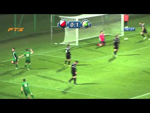 III liga: Polonia Warszawa - Świt Nowy Dwór 1:3, skrót meczu, 1.4.2015