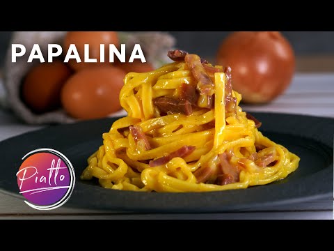 Fettuccine alla PAPALINA: La Carbonara dell’Elite 🌟