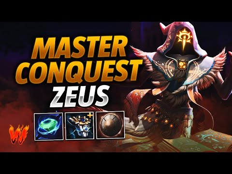 ZEUS, PERO EL DAÑO ESTE CON DEFENSA QUE TAL? - Warchi - Smite Master Conquest
