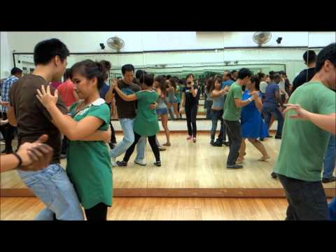 Singapore's practising for the International Zouk Flash Mob 2013