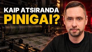 Kas yra „pinigų kiekis” ir kodėl jis kasmet didėja?