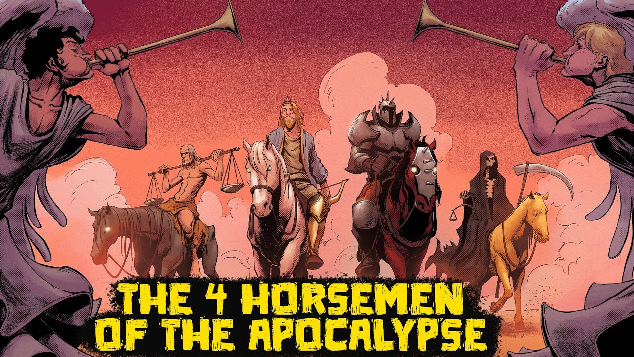 The 4 Horsemen of the Apocalypse - The Heralds of the End of the World - Mythological Comics