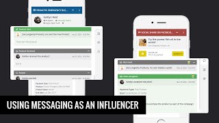 Using Messaging as an Influencer