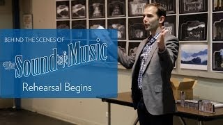 Behind the scenes: "The Sound of Music" rehearsal