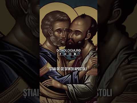 Știai de ce Sfinții Apostoli Petru și Pavel sunt prăznuiți împreună? #doxologia #stiaica