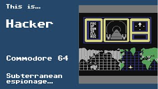 This is Hacker for the commodore 64