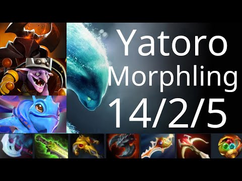 Yatoro Morphling vs CK, Kunkka, Timbersaw - Dream Coil, Fade Bolt - VP vs TSpirit g1 DPC dota2