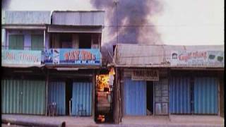 ARVN Airborne repell Vietcong attack, Saigon, South Vietnam