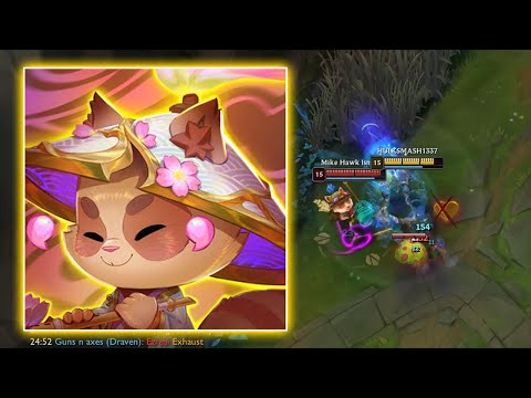 teemo vs Illaoi be like