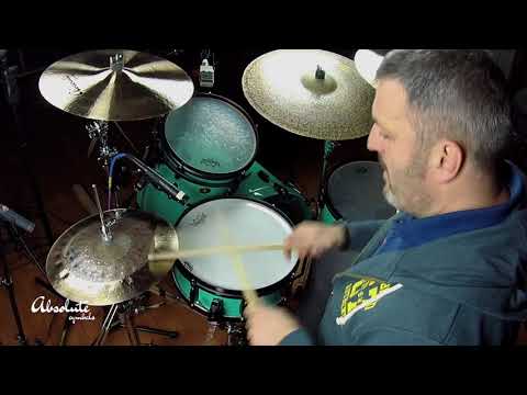 13" Absolute Cymbals Prototype Hi Hat - 966/1395 grams