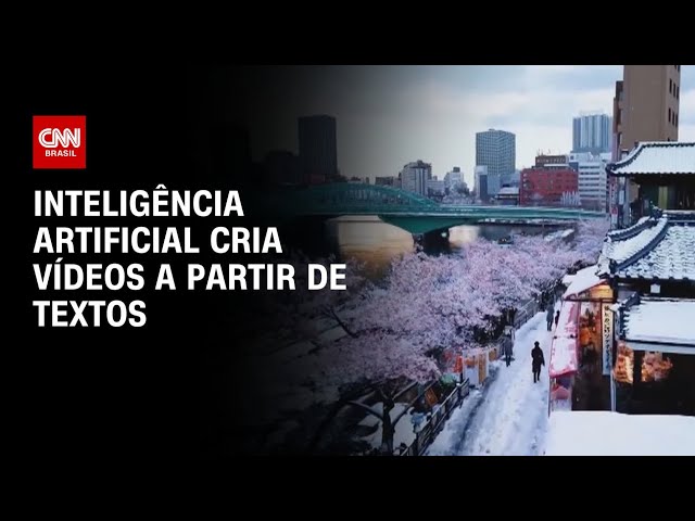 Inteligência artificial cria vídeos a partir de textos | CNN PRIME TIME